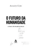 Capa do livro O Futuro da Humanidade